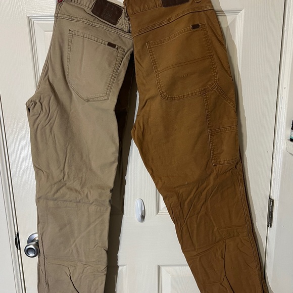Bundle: Men's Smith’s Workwear Fleece Lined Pants (x2) - Picture 1 of 8